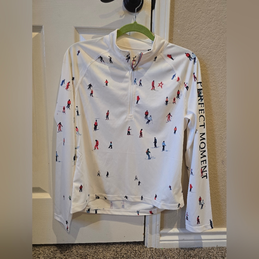 NWT Perfect Moment X Dede Johnston 1/4 Slip Base Layer Top Size L - Picture 5 of 13